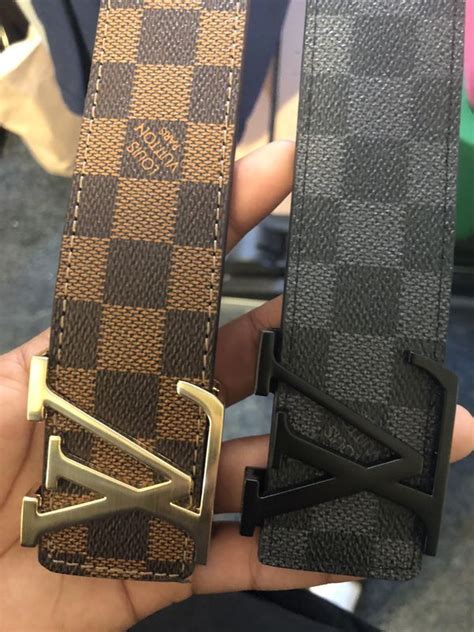 louis vuitton checkered belt|genuine louis vuitton belt.